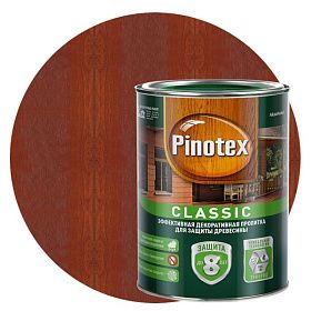 Пропитка для защиты древесины Pinotex Classic Рябина (9л)